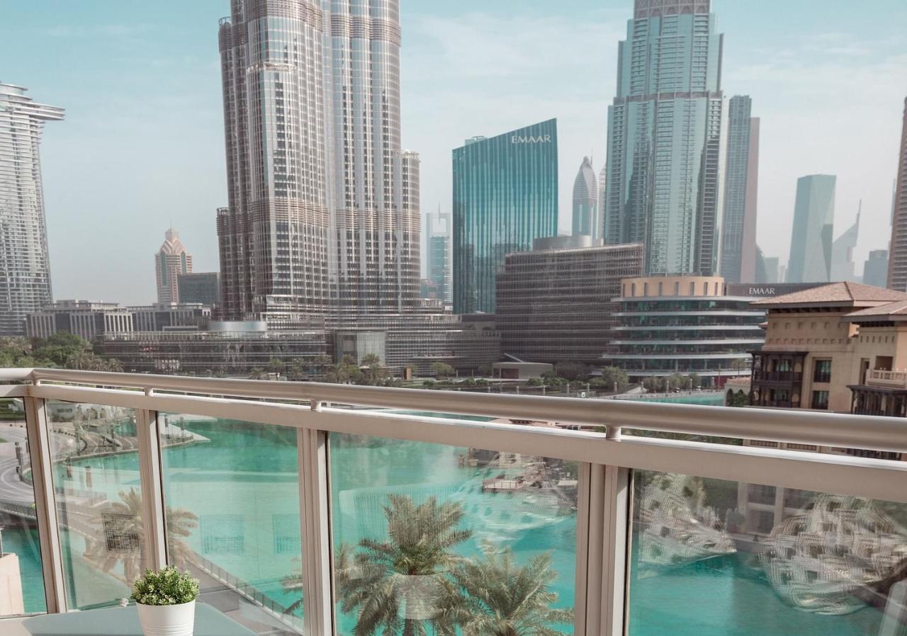 Elite Royal Apartment - Full Burj Khalifa & Fountain View - Magnum Dubaj Exteriér fotografie
